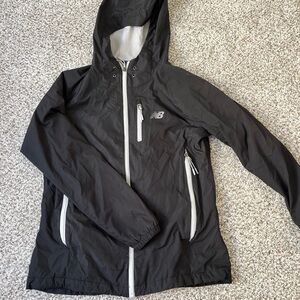 Women’s Black New Balance Zip Up